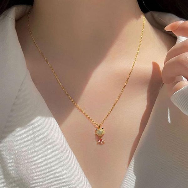 pendant necklaces goldfish necklace for women 2021 korean fashion aesthetic titanium accessories luxury opal jewelry charm clavicle chain, Silver
pendant necklaces goldfish necklace for women 2021 korean fashion aesthetic titanium accessories luxury opal jewelry charm clavicle chain, Silver