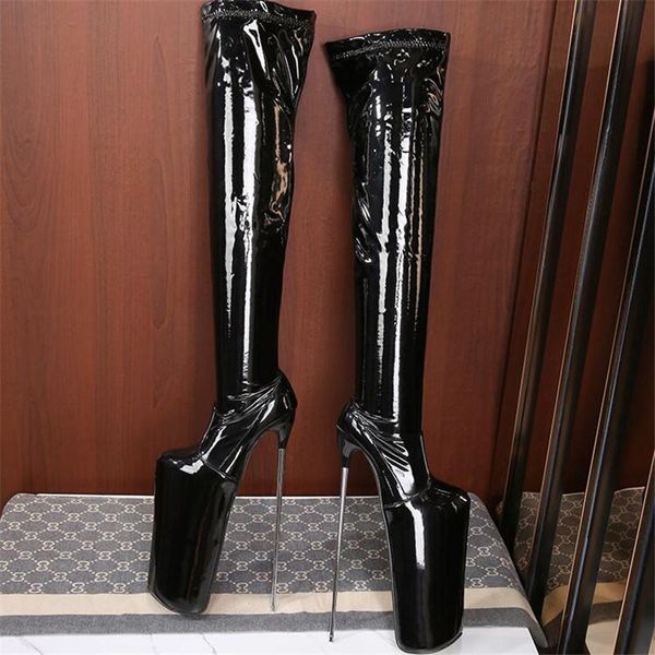 boots women's net red over the knee shoes transgender 30cm cm metal heels large size, Black
boots women's net red over the knee shoes transgender 30cm cm metal heels large size, Black