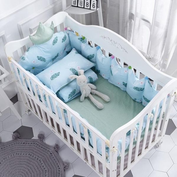 4pcs baby nordic bumper cradle cotton bumpers on the bed crown shape backrest head room decor accessories bedding sets
4pcs baby nordic bumper cradle cotton bumpers on the bed crown shape backrest head room decor accessories bedding sets