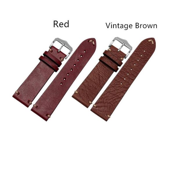 watch bands carlywet 20 22mm man women handmade c leather brown black red blue vintage wrist band strap belt silver polished buckle, Black;brown
watch bands carlywet 20 22mm man women handmade c leather brown black red blue vintage wrist band strap belt silver polished buckle, Black;brown