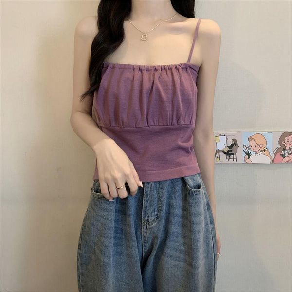 women's tanks & camis 2021 summer women tank fashion ladies sleeveless strapless ruched slim crop camisole female clothing y2k, White
women's tanks & camis 2021 summer women tank fashion ladies sleeveless strapless ruched slim crop camisole female clothing y2k, White