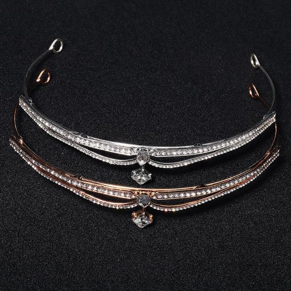 hair clips & barrettes bridal crown headwear luxury rhinestones inlaid headband for female wedding birthday accessories ea, Golden;silver
hair clips & barrettes bridal crown headwear luxury rhinestones inlaid headband for female wedding birthday accessories ea, Golden;silver