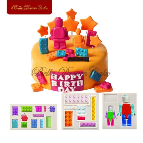 cake tools robot building blocks silicone mold fondant decorating tool sugarcraft wedding moulds bakeware
cake tools robot building blocks silicone mold fondant decorating tool sugarcraft wedding moulds bakeware
