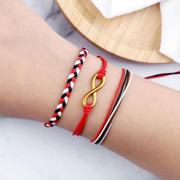 beaded, strands 3pcs/set fashion handmade wax line braided bracelet women bohemian bangles set friendship charm pulsera chain jewelry gift, Black
beaded, strands 3pcs/set fashion handmade wax line braided bracelet women bohemian bangles set friendship charm pulsera chain jewelry gift, Black