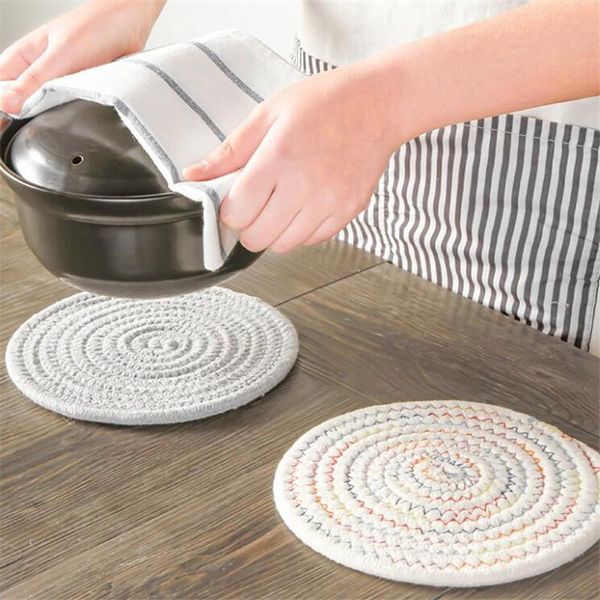 mats & pads 2021 round cup coffee tea mug pot insulation handmade cotton coasters kitchen home decoration accessories
mats & pads 2021 round cup coffee tea mug pot insulation handmade cotton coasters kitchen home decoration accessories