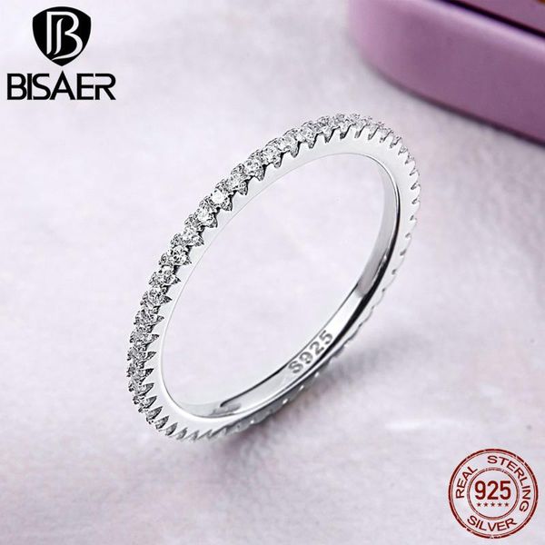 cluster rings genuine 925 sterling silver simple clearly cz round circle stackable finger for women fashion engagement ring jewelry, Golden;silver
cluster rings genuine 925 sterling silver simple clearly cz round circle stackable finger for women fashion engagement ring jewelry, Golden;silver