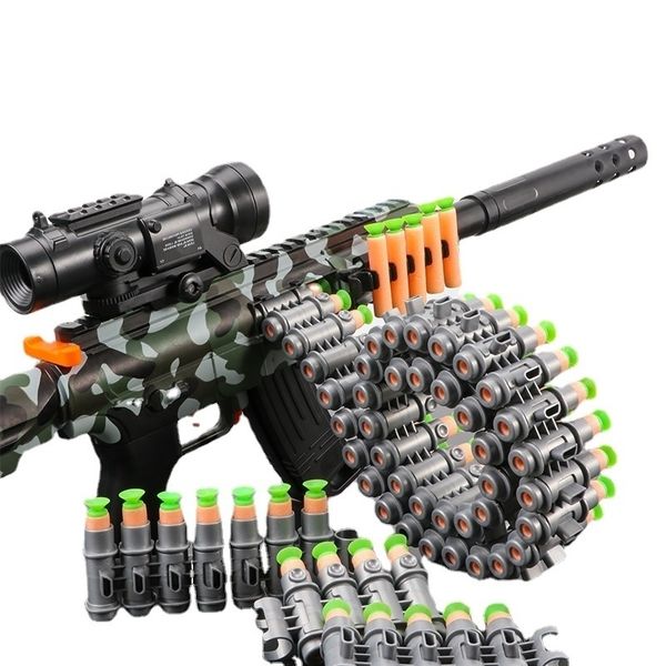 2535bullet chain m416 soft bullet assault rifle electric continuous firing simulation gatling children's boy m2 light machine gun toy
2535bullet chain m416 soft bullet assault rifle electric continuous firing simulation gatling children's boy m2 light machine gun toy