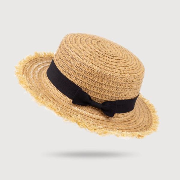 est summer women's sun hats lady travel flat straw hat bow black street caps shopping fashion shooting beach wide brim, Blue;gray
est summer women's sun hats lady travel flat straw hat bow black street caps shopping fashion shooting beach wide brim, Blue;gray