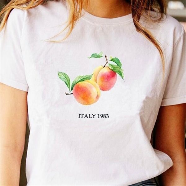 summer fashion t shirt fashion tees 80s retro style peach italy 1983 t-shirt cute aesthetic short sleeves white tee movie shirt 210518
summer fashion t shirt fashion tees 80s retro style peach italy 1983 t-shirt cute aesthetic short sleeves white tee movie shirt 210518