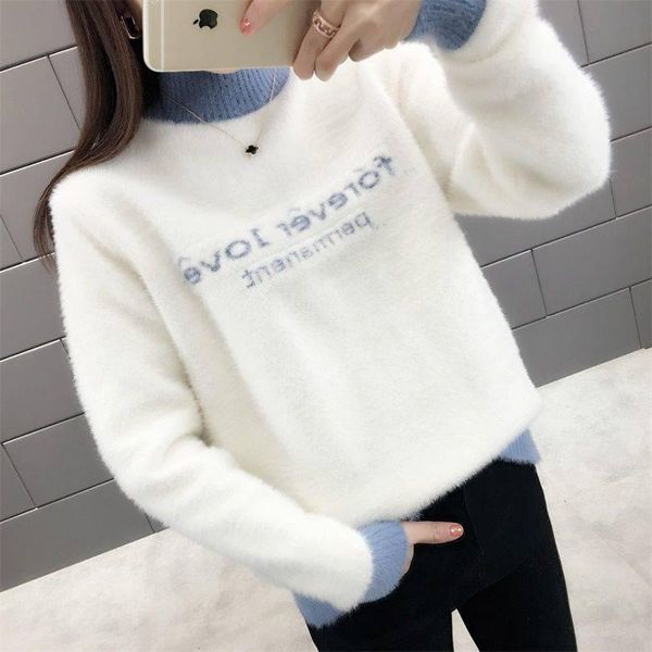 women's sweaters handmade long sleeve arrival western style high neck batwing mohair thick sweater female, White;black
women's sweaters handmade long sleeve arrival western style high neck batwing mohair thick sweater female, White;black