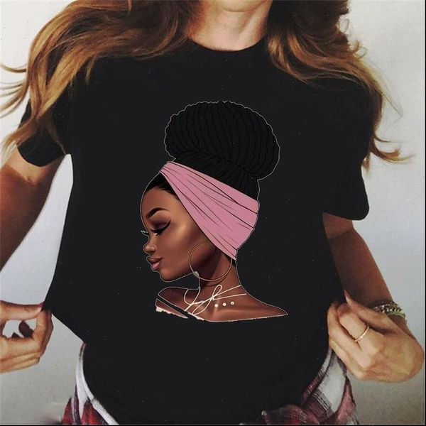 novelty womens design melanin poppin graphic tshirts women black girls blowing bubbles t shirt femme vogue female streetwear, White
novelty womens design melanin poppin graphic tshirts women black girls blowing bubbles t shirt femme vogue female streetwear, White