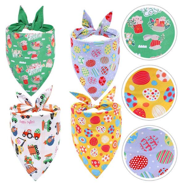 4pcs easter dog pets bandanas breathable triangle scarf adjustable bib apparel
4pcs easter dog pets bandanas breathable triangle scarf adjustable bib apparel
