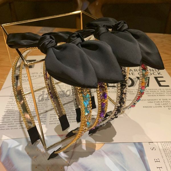 vintage christmas colorful stone headbands bow bezel hairband women headbands girls hair accessories opaska do wlosow diadema headwear, Silver
vintage christmas colorful stone headbands bow bezel hairband women headbands girls hair accessories opaska do wlosow diadema headwear, Silver