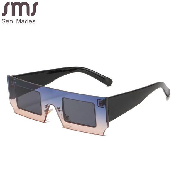 rimless sunglasses women men rectangle frame one-piece gradient designer eyeglasses, White;black
rimless sunglasses women men rectangle frame one-piece gradient designer eyeglasses, White;black