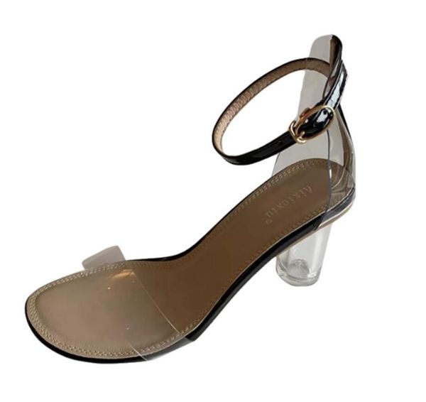 sandals 2021 women ladies pvc peep toe high heels shoes elegant female pumps for party, Black
sandals 2021 women ladies pvc peep toe high heels shoes elegant female pumps for party, Black