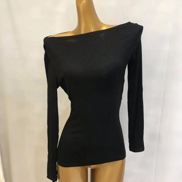 women's t-shirt kawaii 2021 autumn base winter korean slim thin pleated long sleeve skew collar tshirt tees women x8kx, White
women's t-shirt kawaii 2021 autumn base winter korean slim thin pleated long sleeve skew collar tshirt tees women x8kx, White