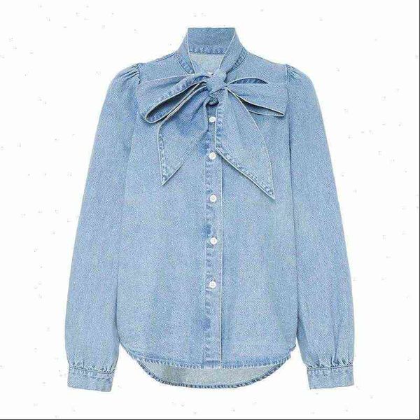 woah womens shirt xd2949 blouse women blusa feminina blusas bow embellished denim top, White
woah womens shirt xd2949 blouse women blusa feminina blusas bow embellished denim top, White