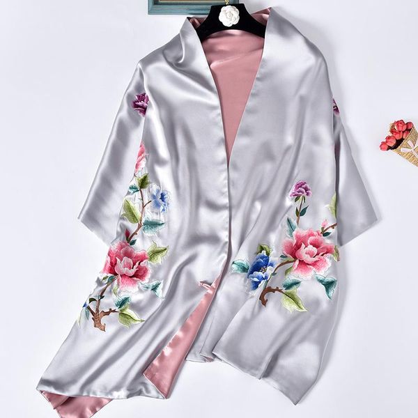 scarves inherits silk scarf female classical chinese style mother cheongsam shawl presents birthday 100% mulberry, Blue;gray
scarves inherits silk scarf female classical chinese style mother cheongsam shawl presents birthday 100% mulberry, Blue;gray