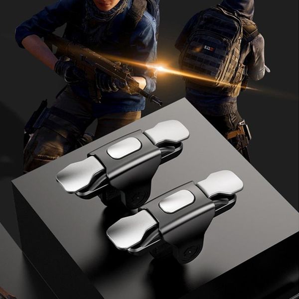 plastic/alloy game controller for pubg mobile gaming accessories gamepad joystick trigger aim shooting key button controllers & joyst joysti
plastic/alloy game controller for pubg mobile gaming accessories gamepad joystick trigger aim shooting key button controllers & joyst joysti