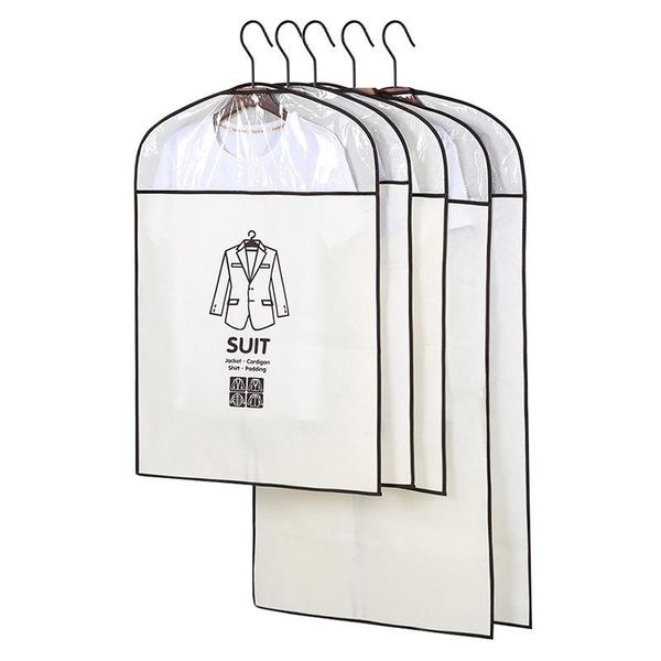 5pcs/set medium large size garment dustproof cover storage bags clothes suit coat dress jacket protector moth proof clothing & wardrobe
5pcs/set medium large size garment dustproof cover storage bags clothes suit coat dress jacket protector moth proof clothing & wardrobe