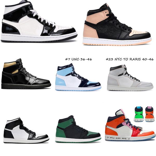with box new arrival high og women men jumpman 1s basketball shoes mid milan black gold bloodine tie-dye mens trainers sports sneakers 36-46
with box new arrival high og women men jumpman 1s basketball shoes mid milan black gold bloodine tie-dye mens trainers sports sneakers 36-46