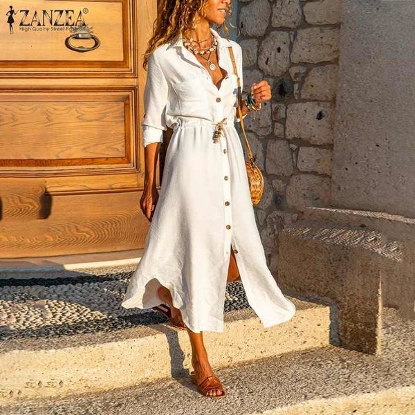 dresses women vintage shirts dress 2021 spring drawstring maxi vestidos casual solid long sleeve lapel collar sundress plus size, Black;gray
dresses women vintage shirts dress 2021 spring drawstring maxi vestidos casual solid long sleeve lapel collar sundress plus size, Black;gray