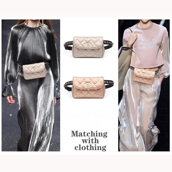 new style fashion bum bag fanny pack for women leather belt bags female plaid chain waist pack shoulder pocket hip bag
new style fashion bum bag fanny pack for women leather belt bags female plaid chain waist pack shoulder pocket hip bag
