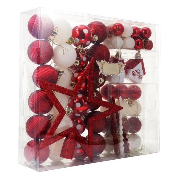 party decoration 60pcs adorable exquisite creative christmas ball pentagram pendant xmas for bar home el
party decoration 60pcs adorable exquisite creative christmas ball pentagram pendant xmas for bar home el