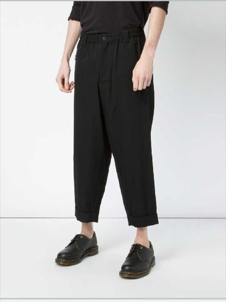 spring and autumn men's young fashion loose pencil pants classic casual color harlem trend nine cent, Black
spring and autumn men's young fashion loose pencil pants classic casual color harlem trend nine cent, Black
