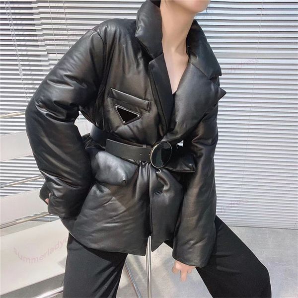 winter thick leather parkas super soft short coats with belt high grade warm down jacket fashion sheepskin downs coat, Black
winter thick leather parkas super soft short coats with belt high grade warm down jacket fashion sheepskin downs coat, Black