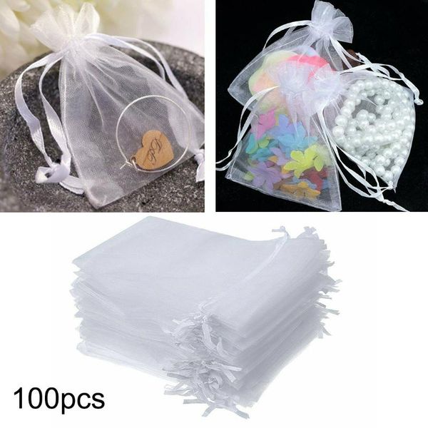 gift wrap 100x 7*9cm white organza bag sheer bags jewellery wedding candy packaging premium quality
gift wrap 100x 7*9cm white organza bag sheer bags jewellery wedding candy packaging premium quality