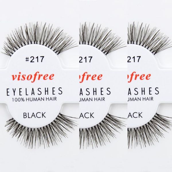pairs/lot eyelashes 100% human hair handmade false messy nature eye lashes #217 maquiagem1
pairs/lot eyelashes 100% human hair handmade false messy nature eye lashes #217 maquiagem1