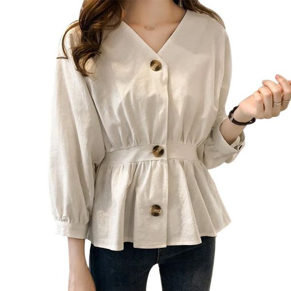 liva girls women's clothes ladies autumn casual female v neck button up long sleeve solid blouse -xl blouses & shirts, White
liva girls women's clothes ladies autumn casual female v neck button up long sleeve solid blouse -xl blouses & shirts, White