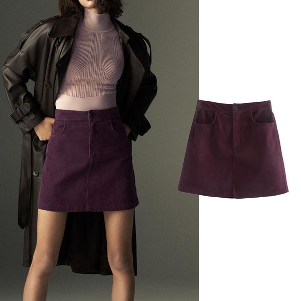 casual dresses za new women fashion corduroy mini short skirt ladies elastic waist buttocks casual skq6, Black;gray
casual dresses za new women fashion corduroy mini short skirt ladies elastic waist buttocks casual skq6, Black;gray