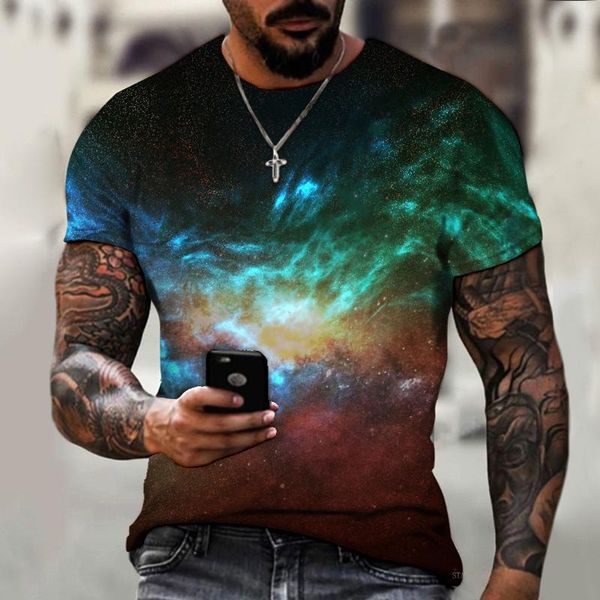 men's t-shirts colorful starry sky 3d printed shirt casual loose breathable summer t-shirt fun street hip hop fashion top, White;black
men's t-shirts colorful starry sky 3d printed shirt casual loose breathable summer t-shirt fun street hip hop fashion top, White;black