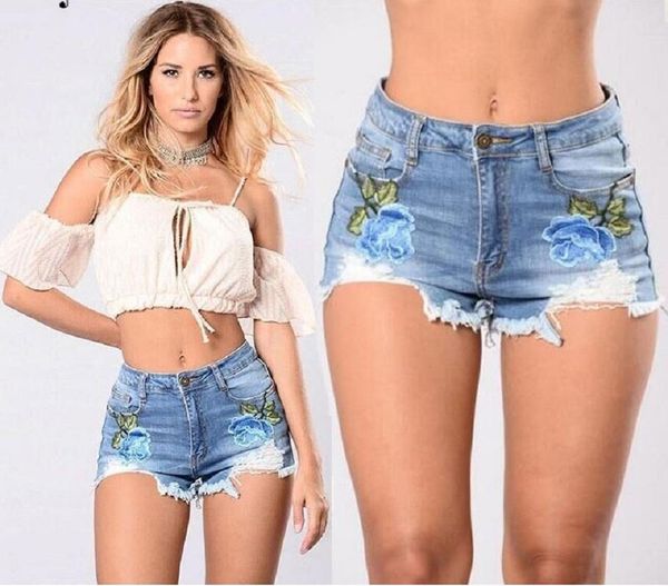 women's jeans 2021 arrival women shorts summer casual vintage denim pants embroidered pocket, Blue
women's jeans 2021 arrival women shorts summer casual vintage denim pants embroidered pocket, Blue