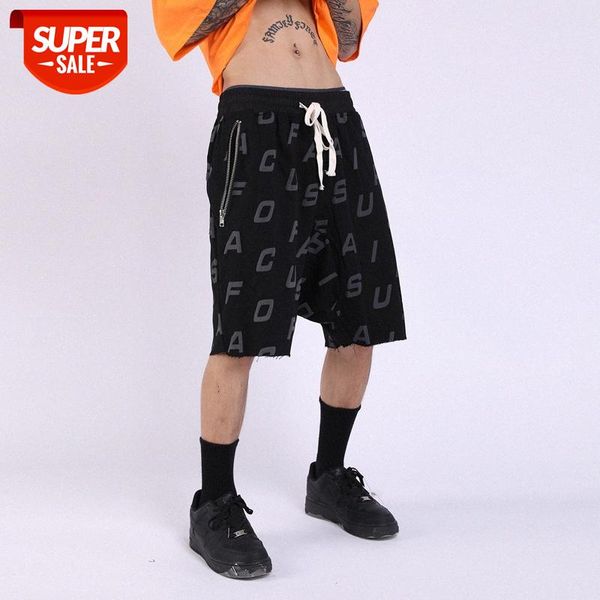 full printed letters foam shorts male hip-hop street loose edge casual five-point pants #n39u, Black 
full printed letters foam shorts male hip-hop street loose edge casual five-point pants #n39u, Black