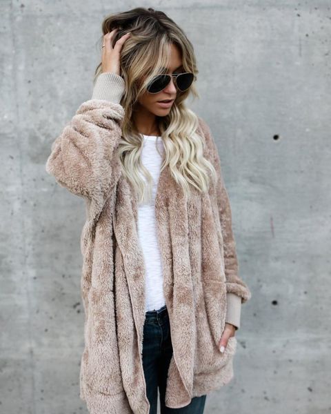 women's sweaters fur cardigans women long sleeve oversize winter casual loose coverup autumn coat female plus size 3xl, White;black
women's sweaters fur cardigans women long sleeve oversize winter casual loose coverup autumn coat female plus size 3xl, White;black
