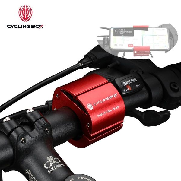 car & truck racks cyclingbox aluminum alloy bike phone holder for mountain road bicycle mount shockproof navigation bracket accessories
car & truck racks cyclingbox aluminum alloy bike phone holder for mountain road bicycle mount shockproof navigation bracket accessories