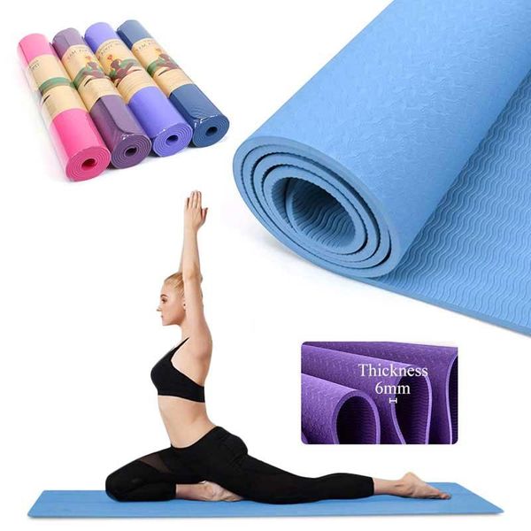 yoga mats environmental non-slip mat 6mm for beginner tpe tasteless pilates fitness anti-tear gym home relieve stress
yoga mats environmental non-slip mat 6mm for beginner tpe tasteless pilates fitness anti-tear gym home relieve stress