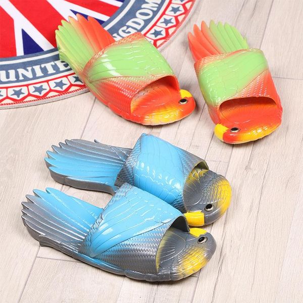 creative women's slippers summer beach family parrot shoes 2021 runway couple, Black
creative women's slippers summer beach family parrot shoes 2021 runway couple, Black
