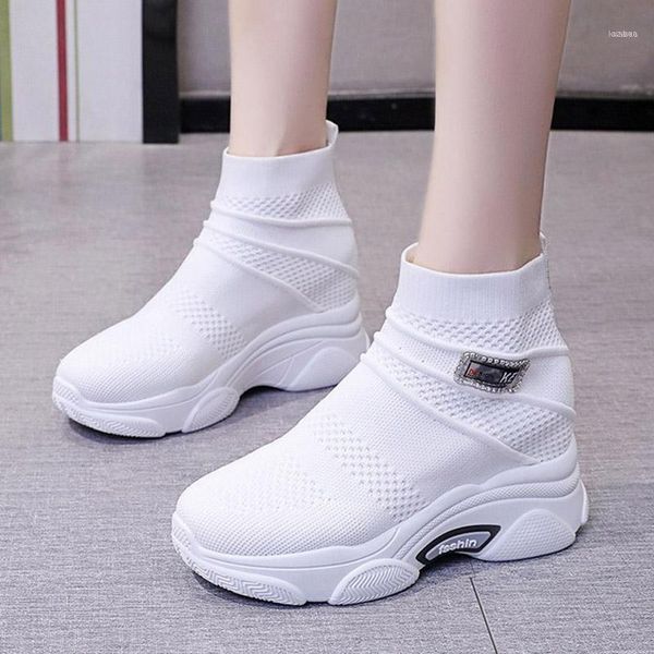 boots 2021 autumn winter knitting sock wedges platform shoes breathable increasing casual high heels fashion booties 8438g11, Black
boots 2021 autumn winter knitting sock wedges platform shoes breathable increasing casual high heels fashion booties 8438g11, Black
