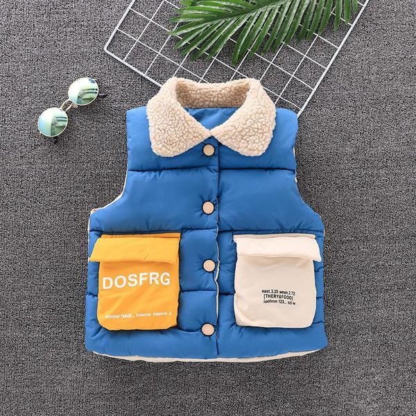 children's down cotton baby vest boys and girls autumn winter vests lamb fur collar thick waistcoat, Camo
children's down cotton baby vest boys and girls autumn winter vests lamb fur collar thick waistcoat, Camo