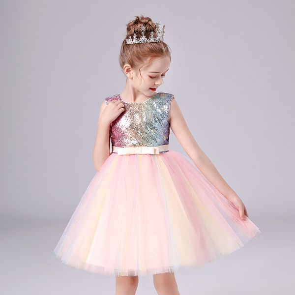 summer flower girls dress costumes stitch wedding party clothes sequins lace gown princess dresses children, Red;yellow
summer flower girls dress costumes stitch wedding party clothes sequins lace gown princess dresses children, Red;yellow
