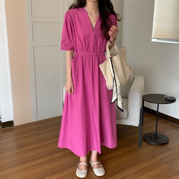 casual dresses minimalist summer vintage slim femme 2021 holiday v-neck solid all match prom high waist long vestidos hlc4, Black;gray
casual dresses minimalist summer vintage slim femme 2021 holiday v-neck solid all match prom high waist long vestidos hlc4, Black;gray