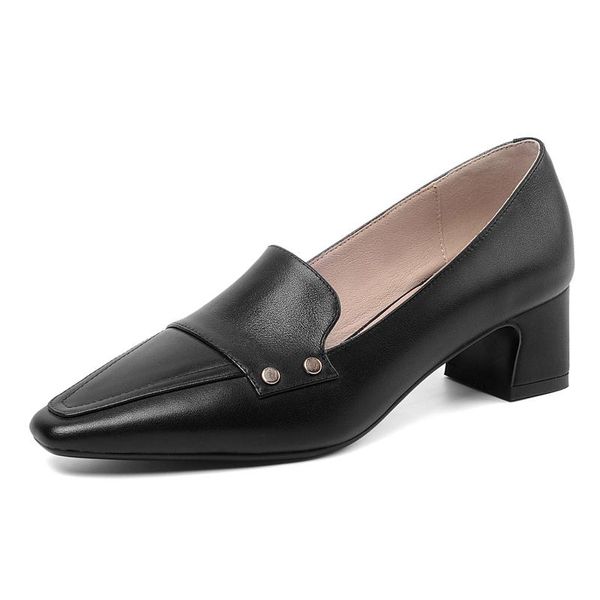 smallhut spring women pumps office lady genuine leather metal decoration square toe black beige mid thick heeled shoes g346 dress
smallhut spring women pumps office lady genuine leather metal decoration square toe black beige mid thick heeled shoes g346 dress