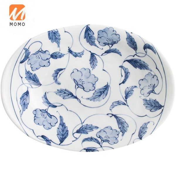 plate dish household flower oval 5-piece japanese style underglaze ceramic tableware and durable family storage bottles & jars
plate dish household flower oval 5-piece japanese style underglaze ceramic tableware and durable family storage bottles & jars