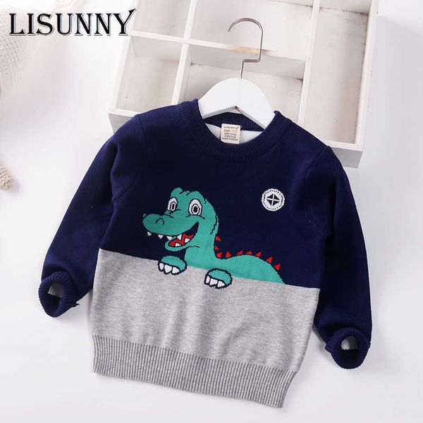 2021 new autumn winter baby boys sweater jumper cartoon dinosaur children sweaters toddler pullover kids clothes 2-8y cotton y1024, Blue
2021 new autumn winter baby boys sweater jumper cartoon dinosaur children sweaters toddler pullover kids clothes 2-8y cotton y1024, Blue