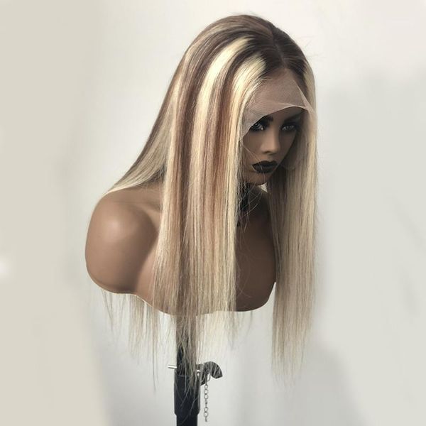 highlight 13x4 straight human hair wigs with brazilian lace wig for women 150% 180% density1, Black;brown
highlight 13x4 straight human hair wigs with brazilian lace wig for women 150% 180% density1, Black;brown