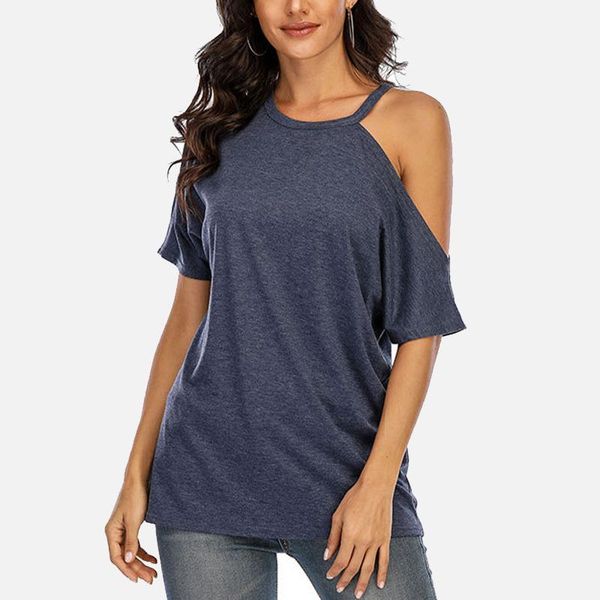 women's t-shirt off shoulder short sleeve solid women tshirt o-neck loose basic all-match ladies 2021 summer chic female tees, White
women's t-shirt off shoulder short sleeve solid women tshirt o-neck loose basic all-match ladies 2021 summer chic female tees, White